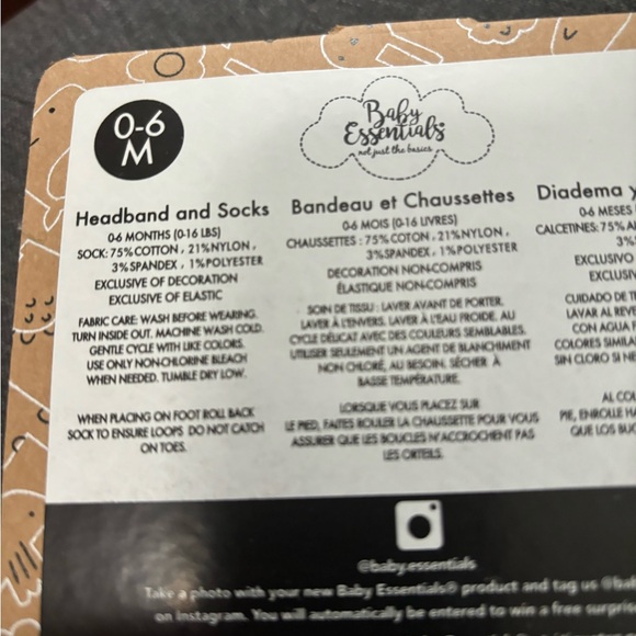 NWT Thanksgiving baby booties and head band - Picture 4 of 4